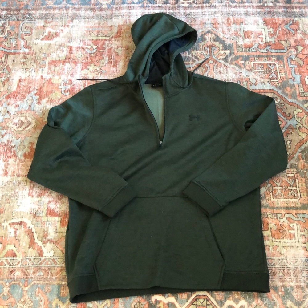 Green under armour mens 2XL sweatshirt